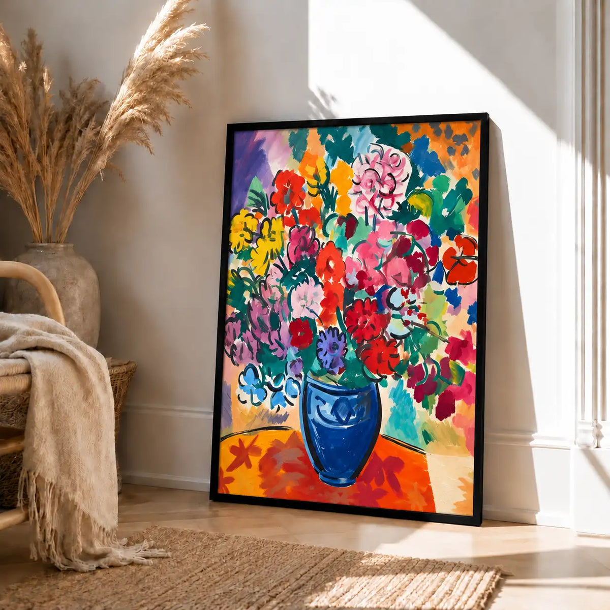 Jehovah Rapha Floral Christian Scripture Wall Art 4
