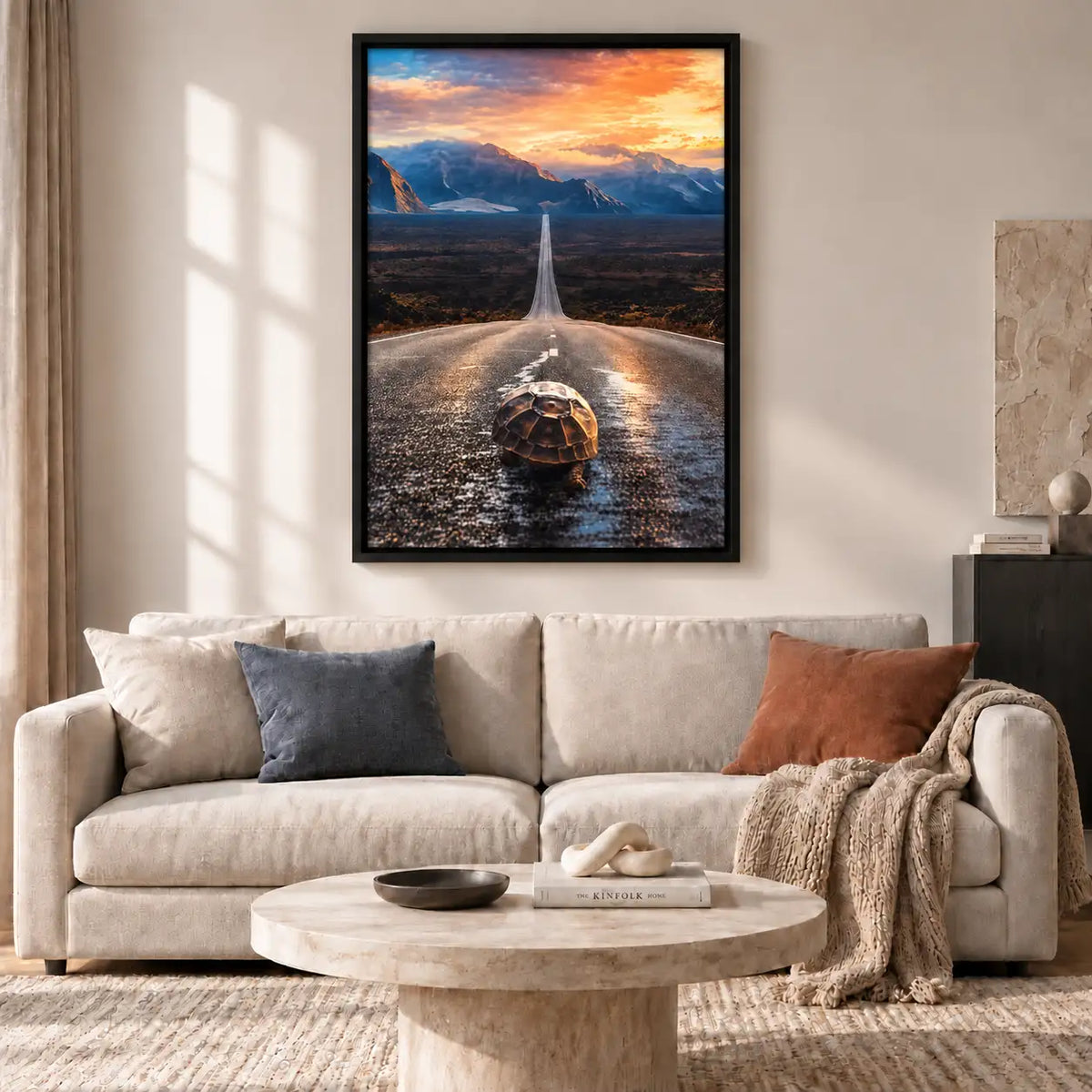 Keep Moving Forward Turtle Mountain Road Wall Art 2