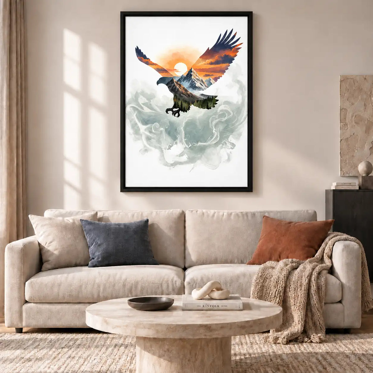 The Freedom Seeker Eagle Mountain Wall Art 2