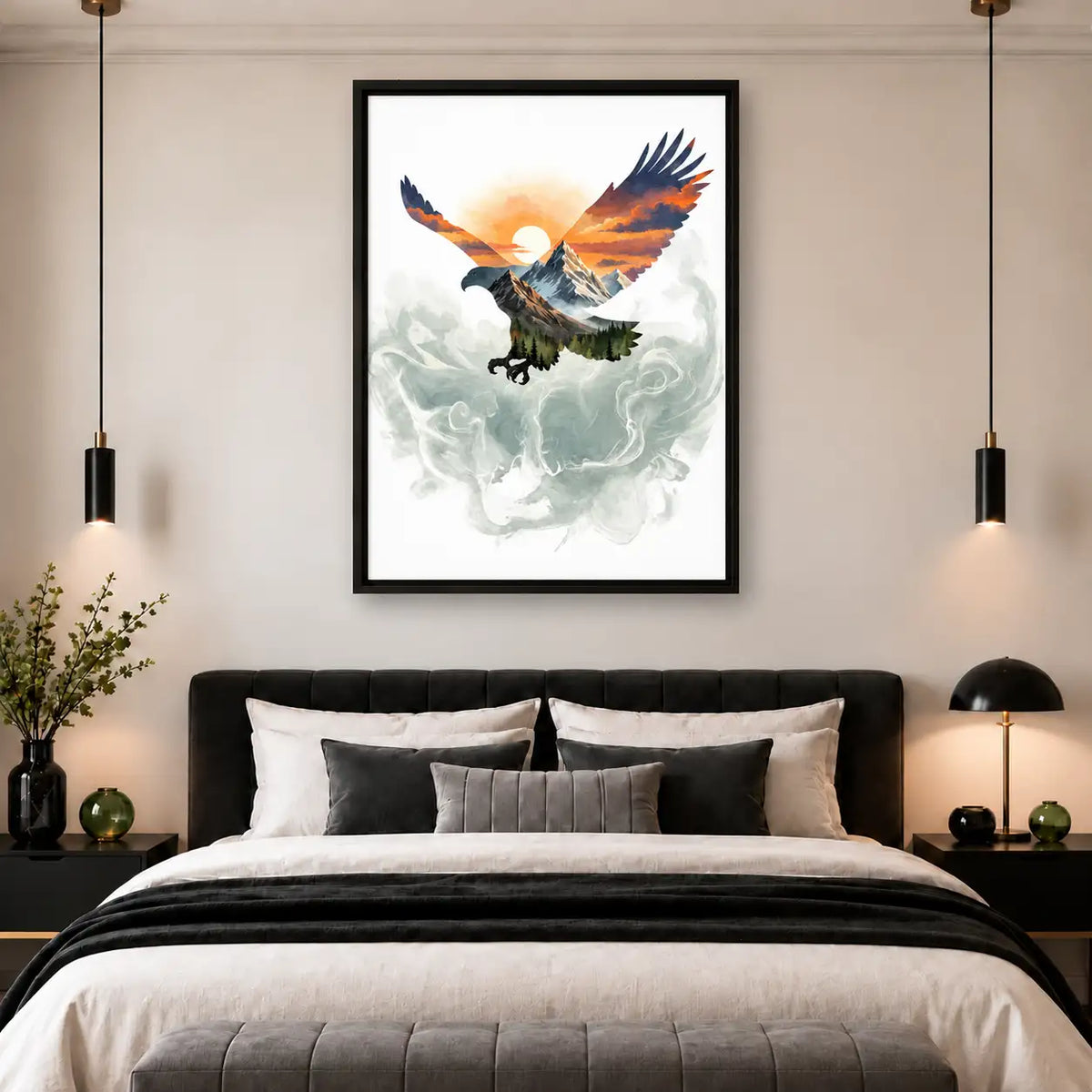 The Freedom Seeker Eagle Mountain Wall Art 5