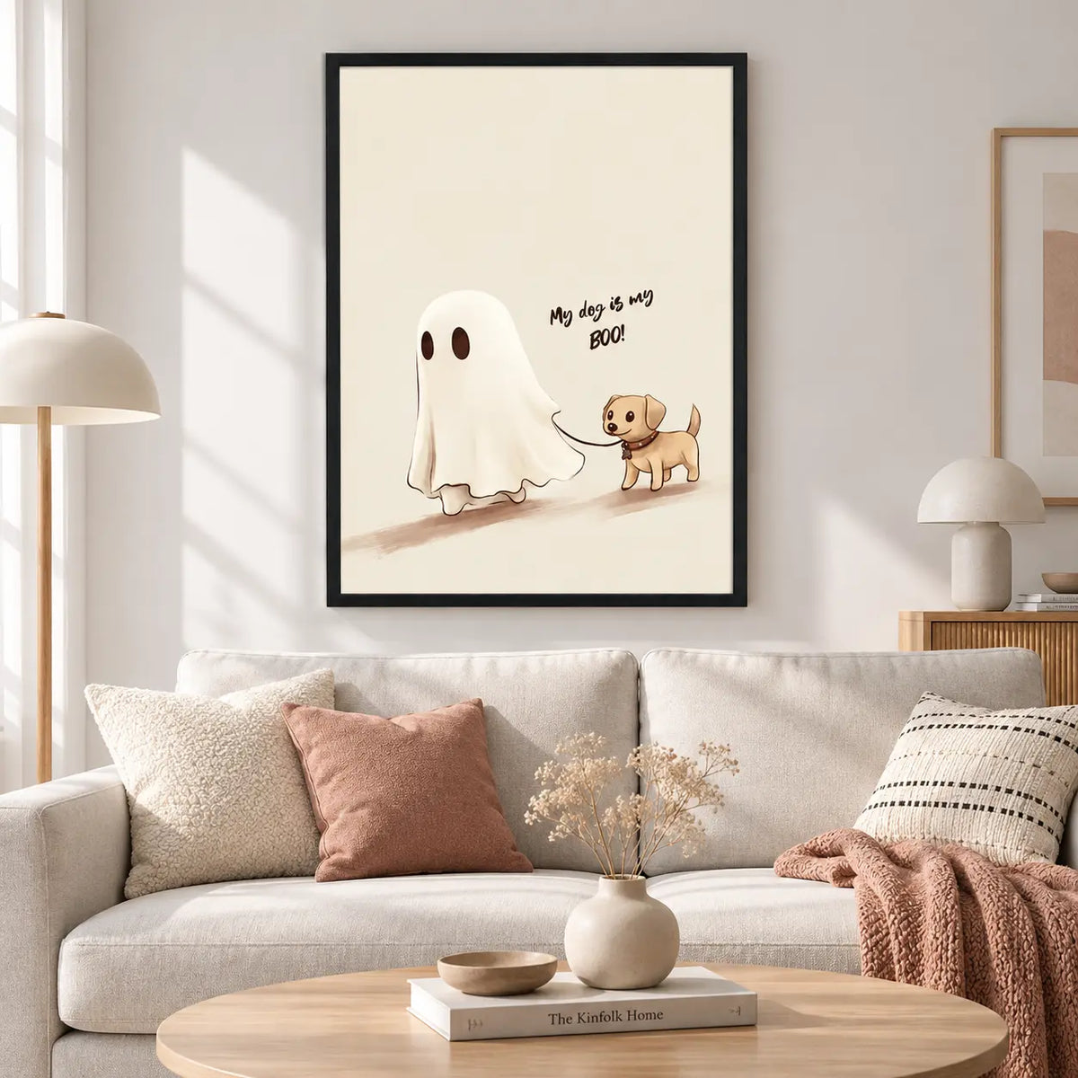 My Dog Is My Boo Halloween Wall Art 2