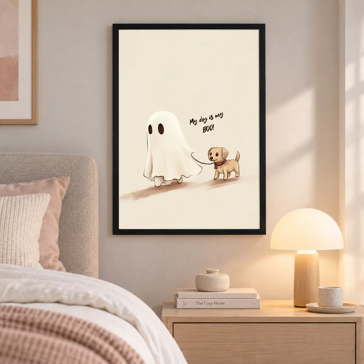 My Dog Is My Boo Halloween Wall Art 5