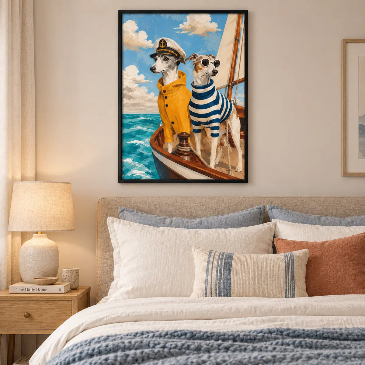 Sailor Dogs Adventure Boat Wall Art 6