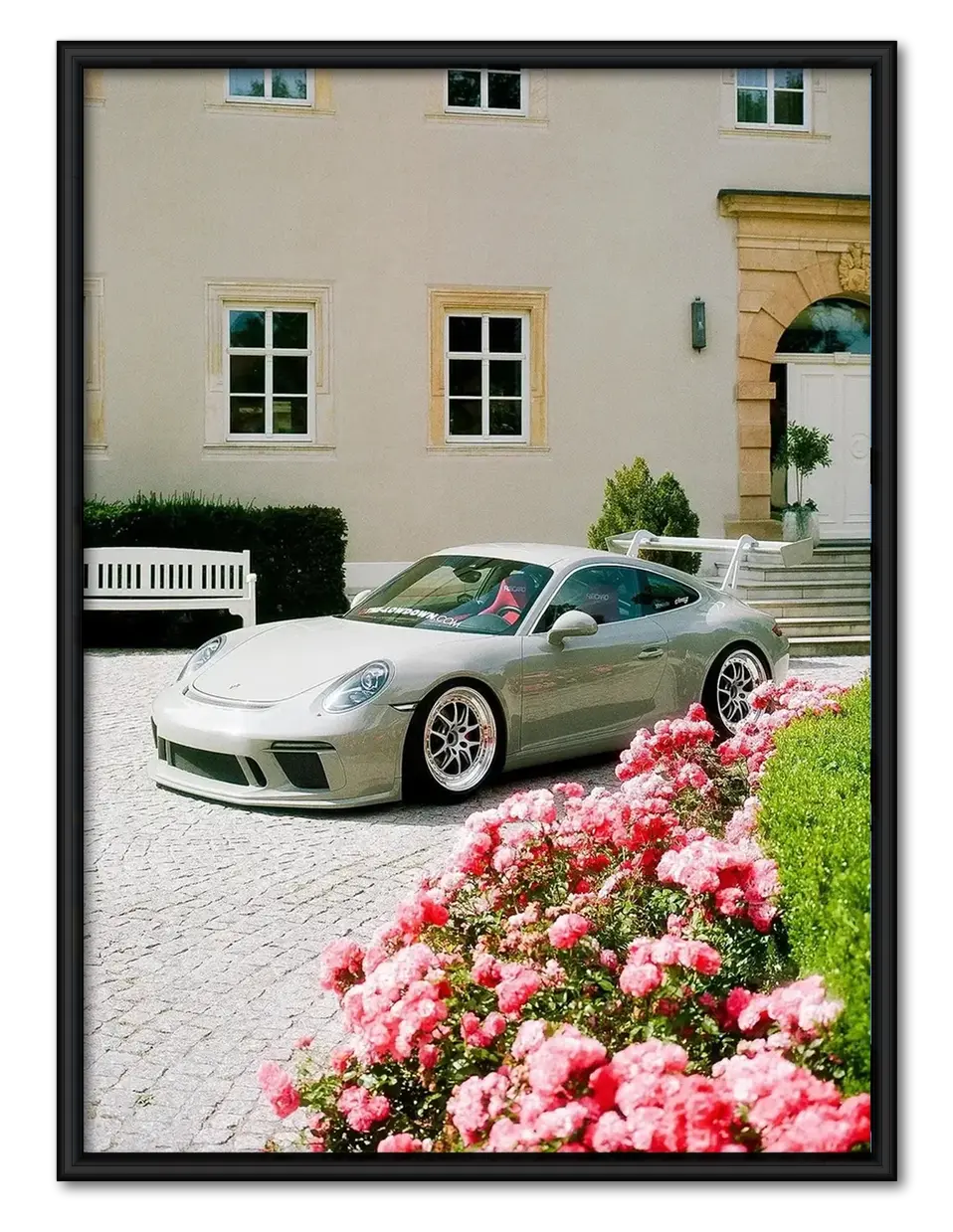 Luxury Sports Car Garden Wall Art 1