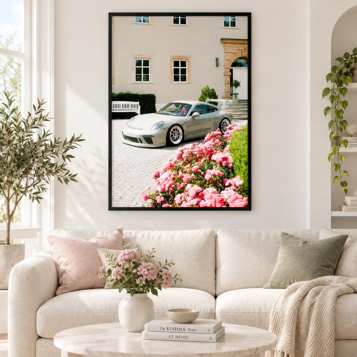 Luxury Sports Car Garden Wall Art 2
