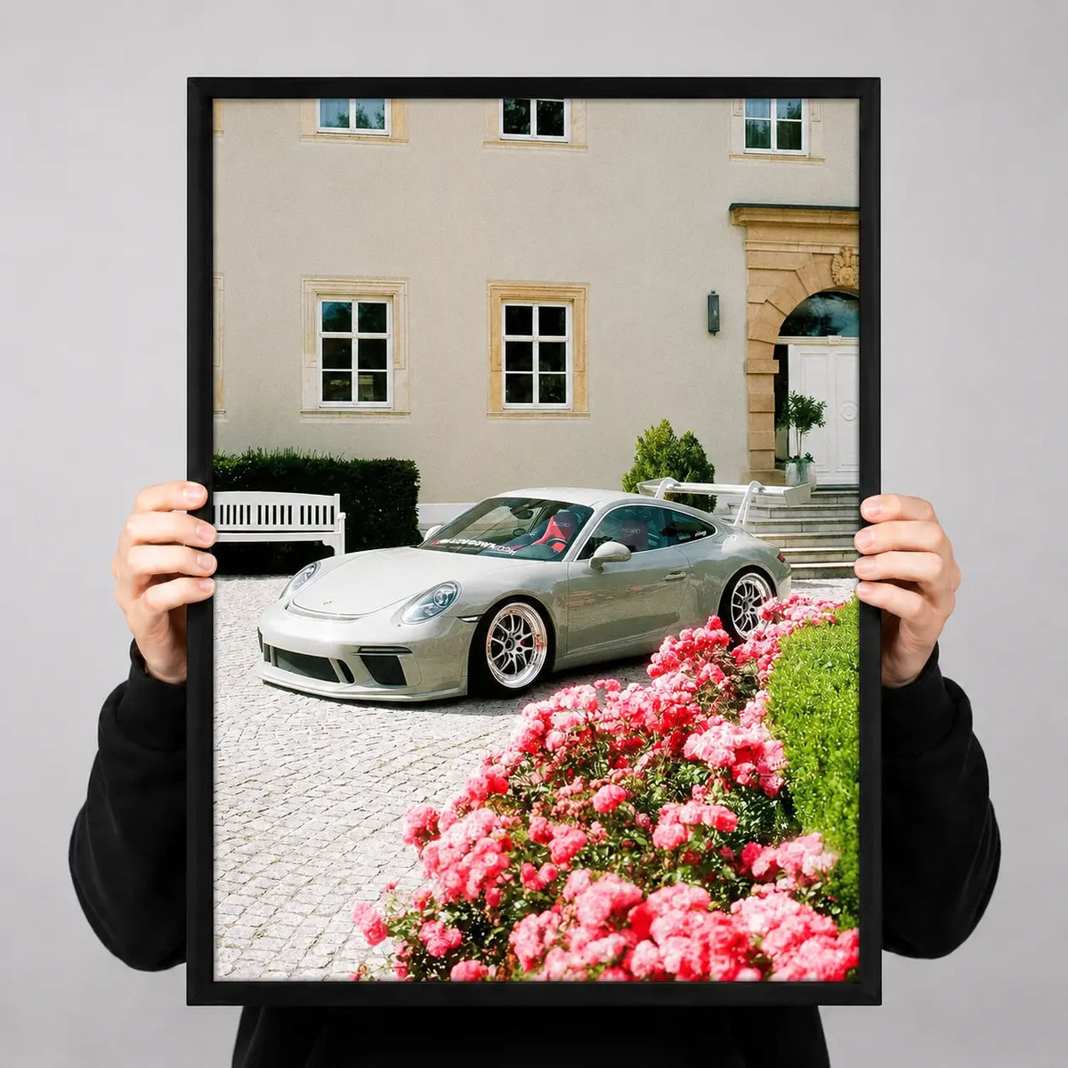 Luxury Sports Car Garden Wall Art 3