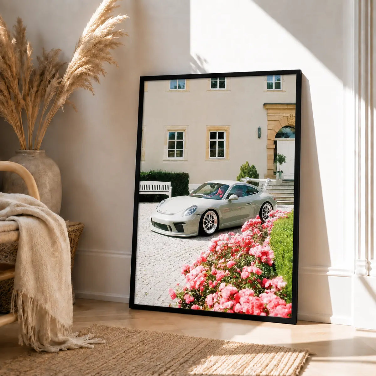 Luxury Sports Car Garden Wall Art 4