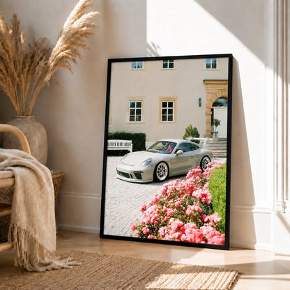 Luxury Sports Car Garden Wall Art 4