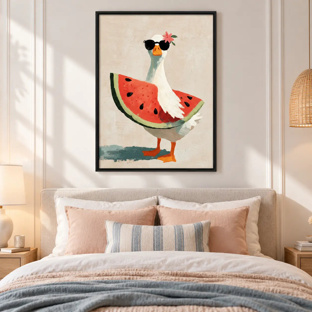 Cool Goose Watermelon Summer Wall Art 6