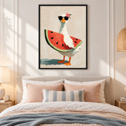 Cool Goose Watermelon Summer Wall Art 6