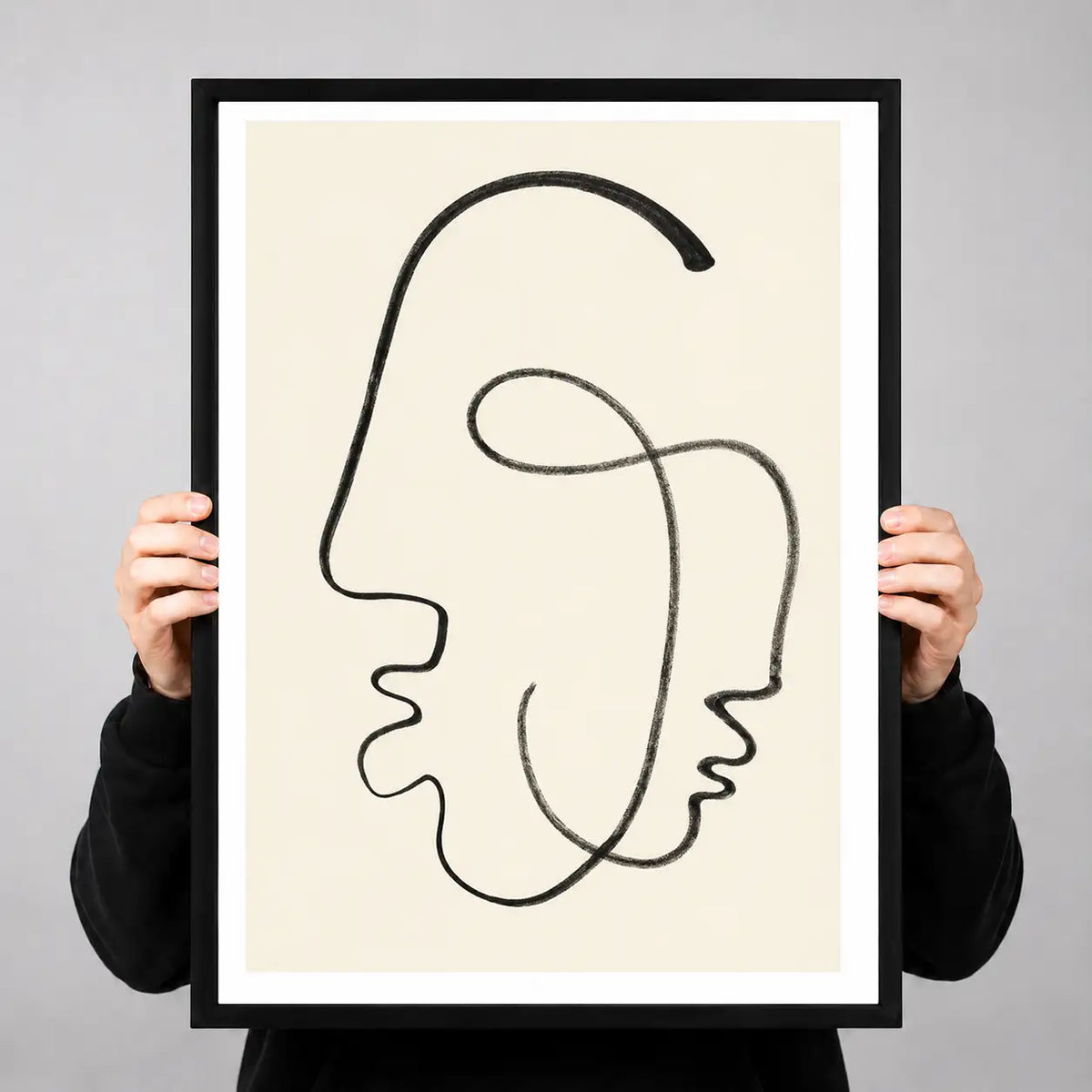 Continuous Line Double Face Wall Art 3