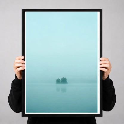 Misty Blue Island Photography Wall Art 3