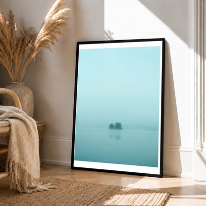 Misty Blue Island Photography Wall Art 4