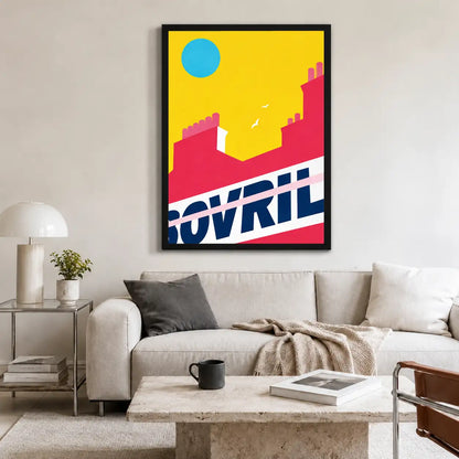 Powrill Pop Architecture Poster Wall Art 2