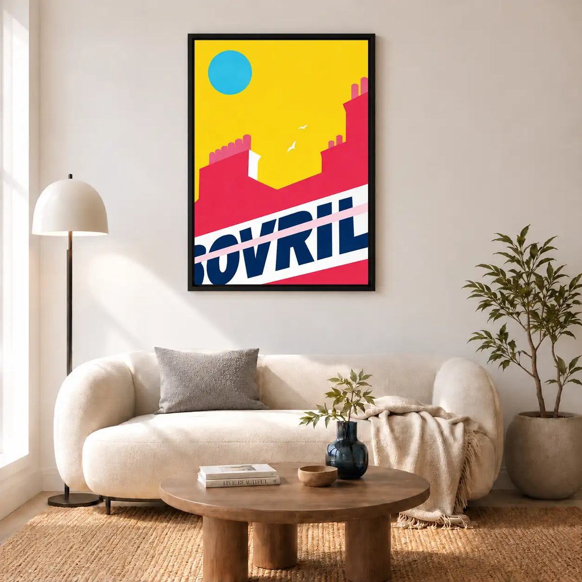 Powrill Pop Architecture Poster Wall Art 5