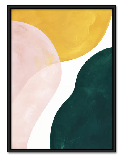 Soft Pastel Color Fields Wall Art 1