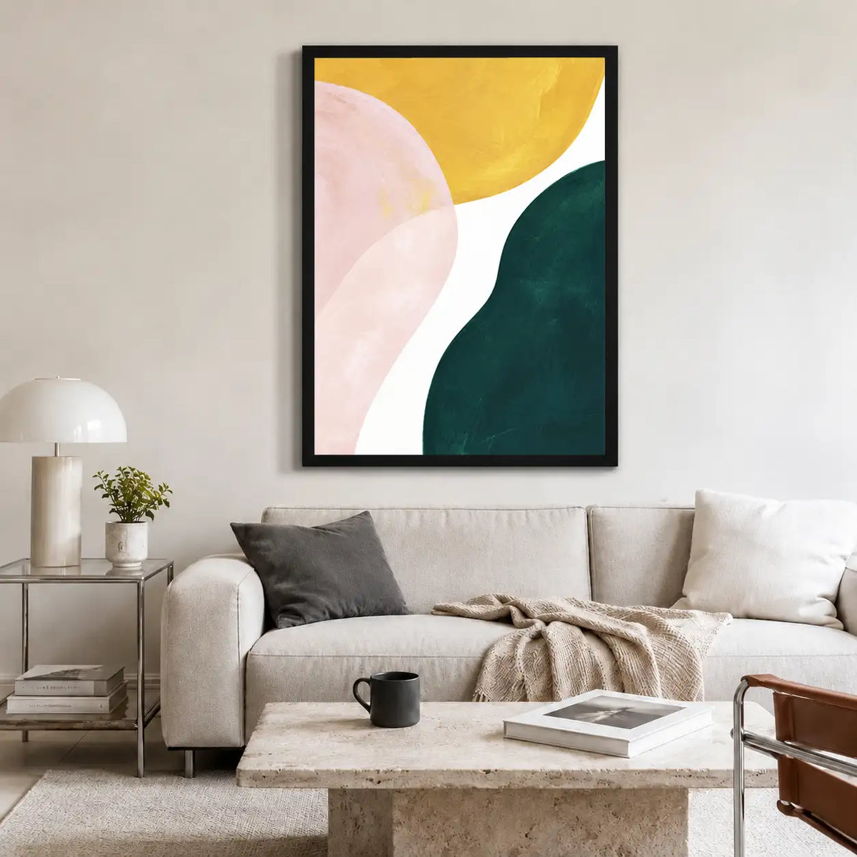 Soft Pastel Color Fields Wall Art 2