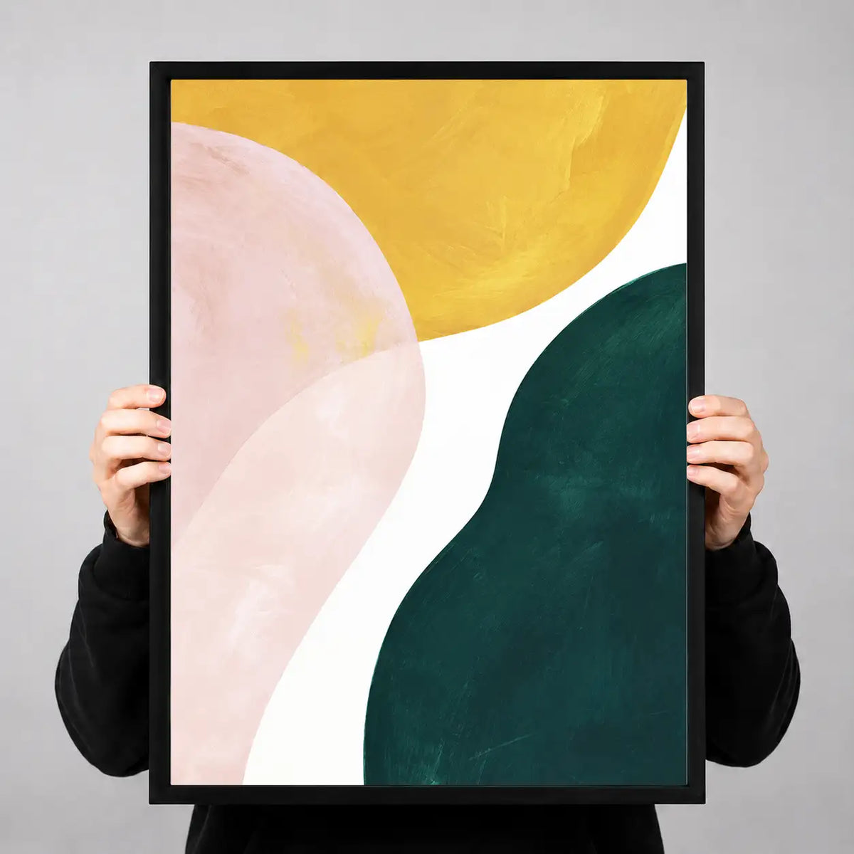 Soft Pastel Color Fields Wall Art 3