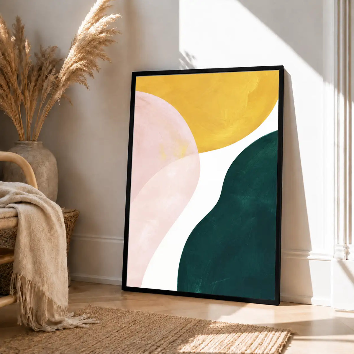Soft Pastel Color Fields Wall Art 4