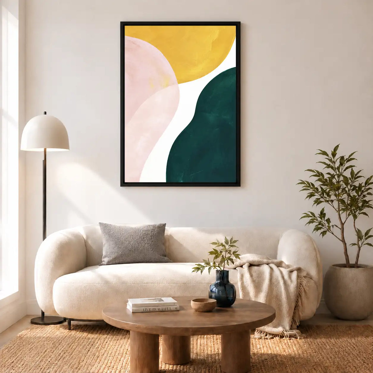 Soft Pastel Color Fields Wall Art 5