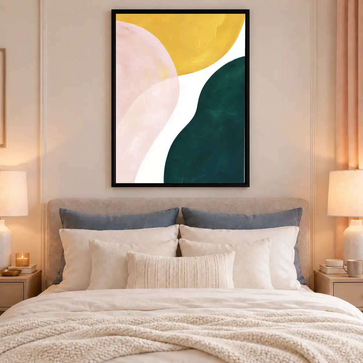 Soft Pastel Color Fields Wall Art 6