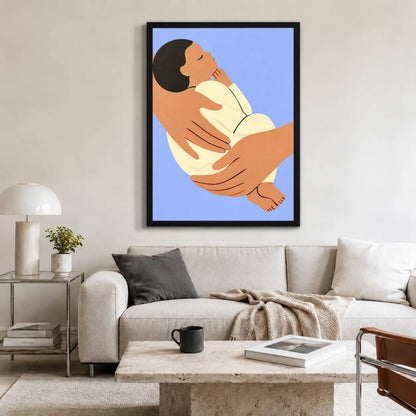 Tender Mother and Child Embrace Wall Art 2