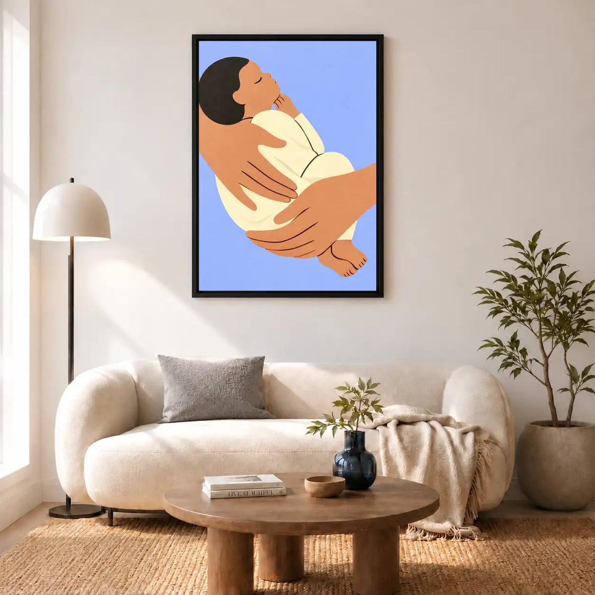 Tender Mother and Child Embrace Wall Art 5