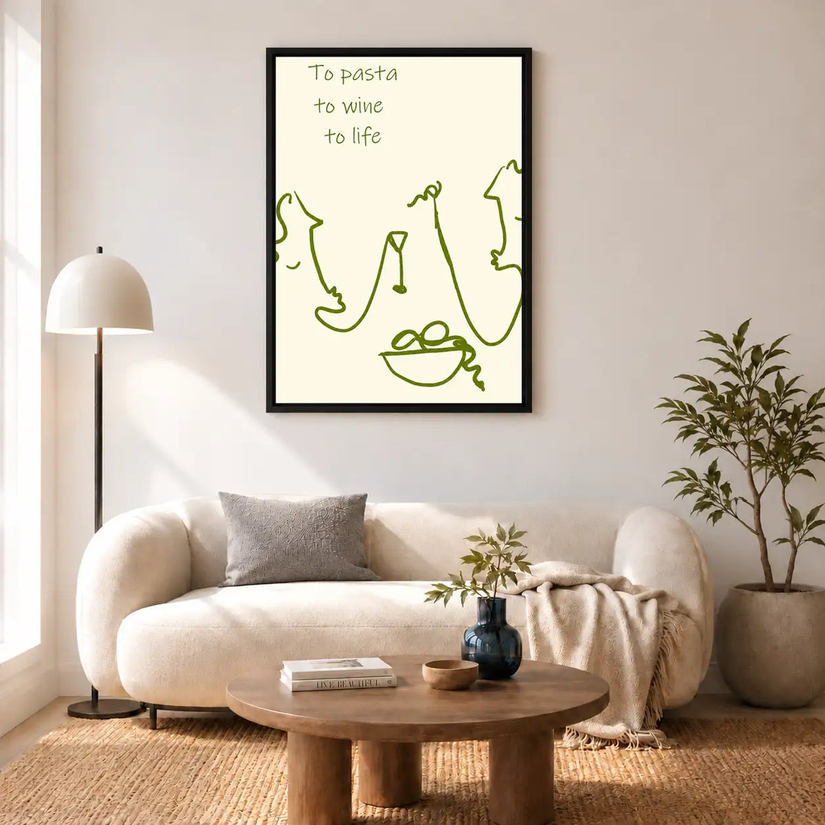 To Pasta To Wine To Life Wall Art 5