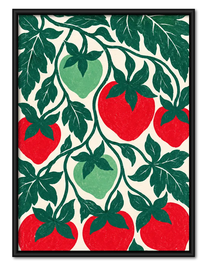 Tomato Vine Garden Wall Art 1