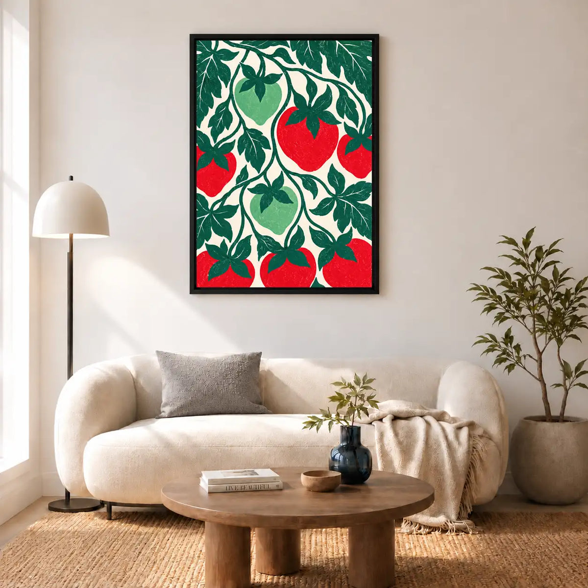 Tomato Vine Garden Wall Art 5