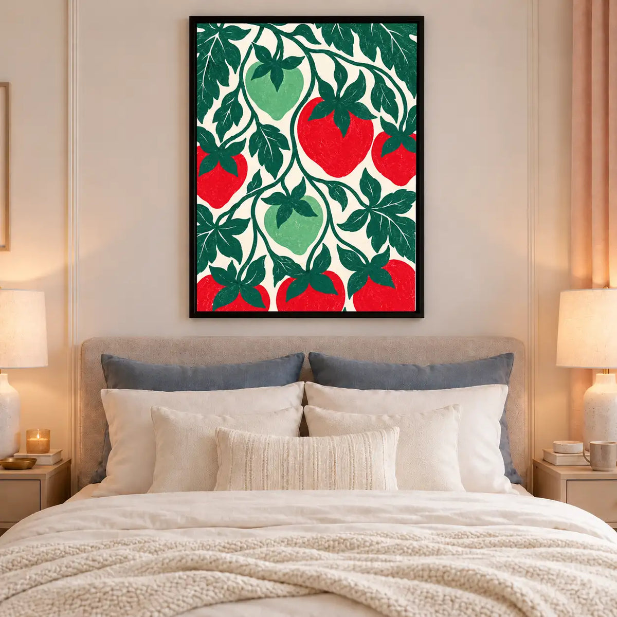 Tomato Vine Garden Wall Art 6