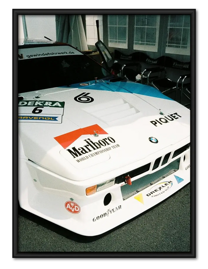 Vintage Racing Car Wall Art