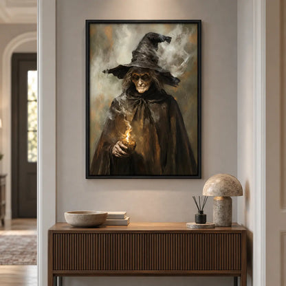 Dark Witch Magic Potion Halloween Wall Art 5
