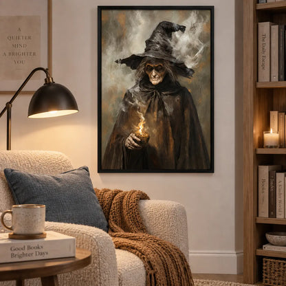 Dark Witch Magic Potion Halloween Wall Art 6
