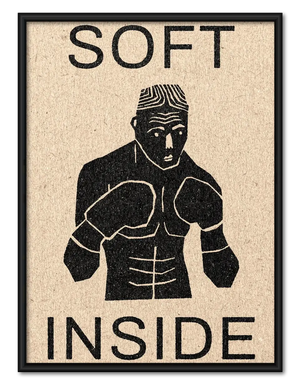 Soft Inside Graphic Wall Art