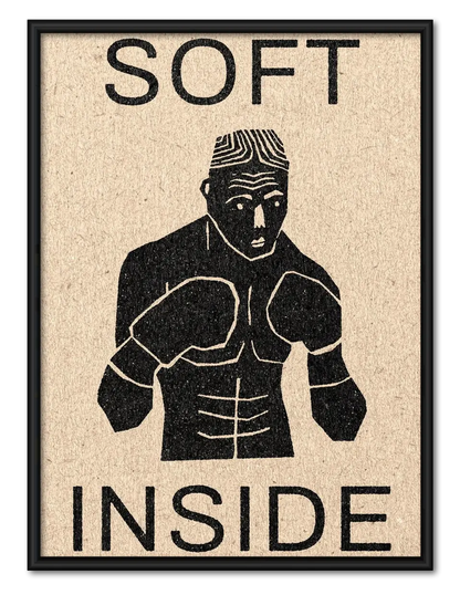 Soft Inside Graphic Wall Art 1
