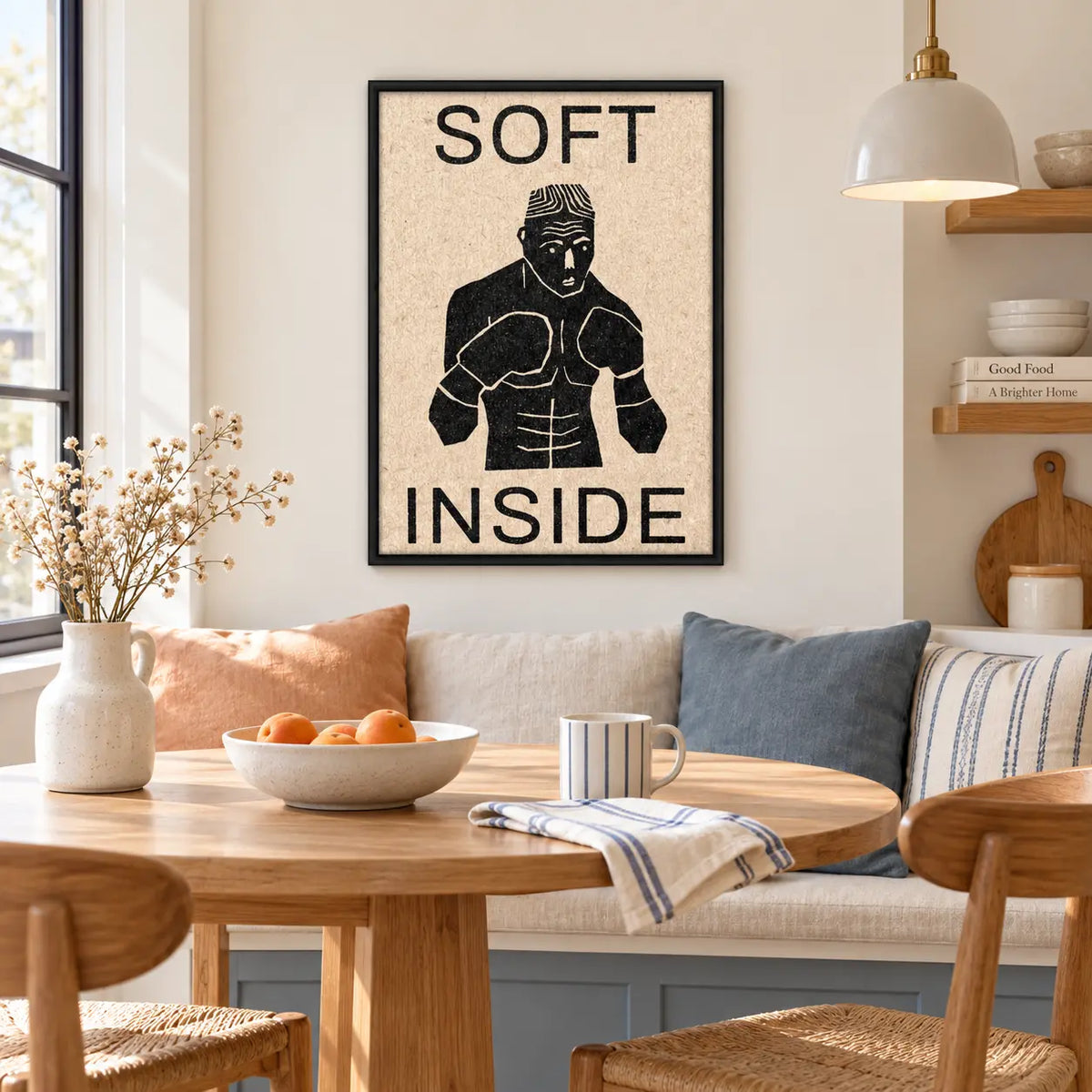 Soft Inside Graphic Wall Art 2
