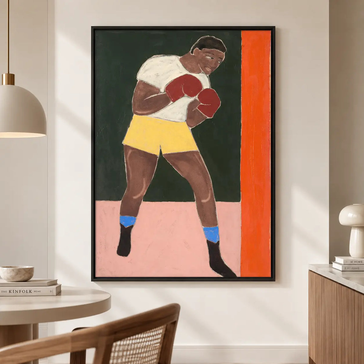 Vintage Boxing Fighter Wall Art 4