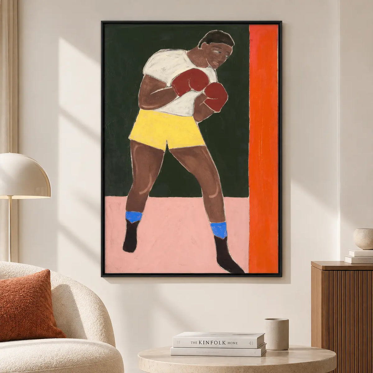 Vintage Boxing Fighter Wall Art 5