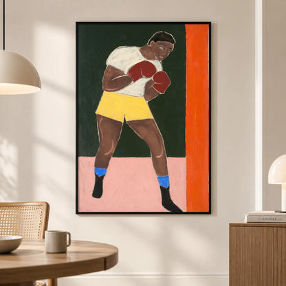 Vintage Boxing Fighter Wall Art 6
