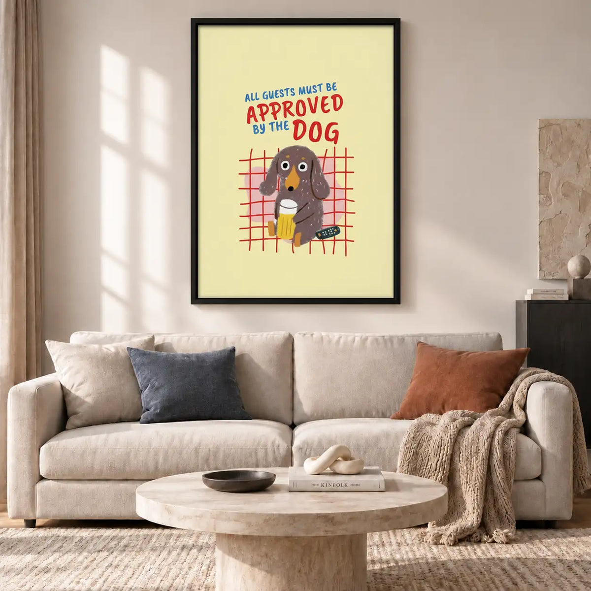 All Guests Approved by Dog Wall Art 2