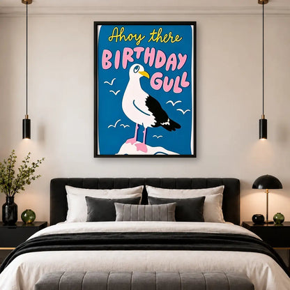 Birthday Gull Celebration Wall Art 4