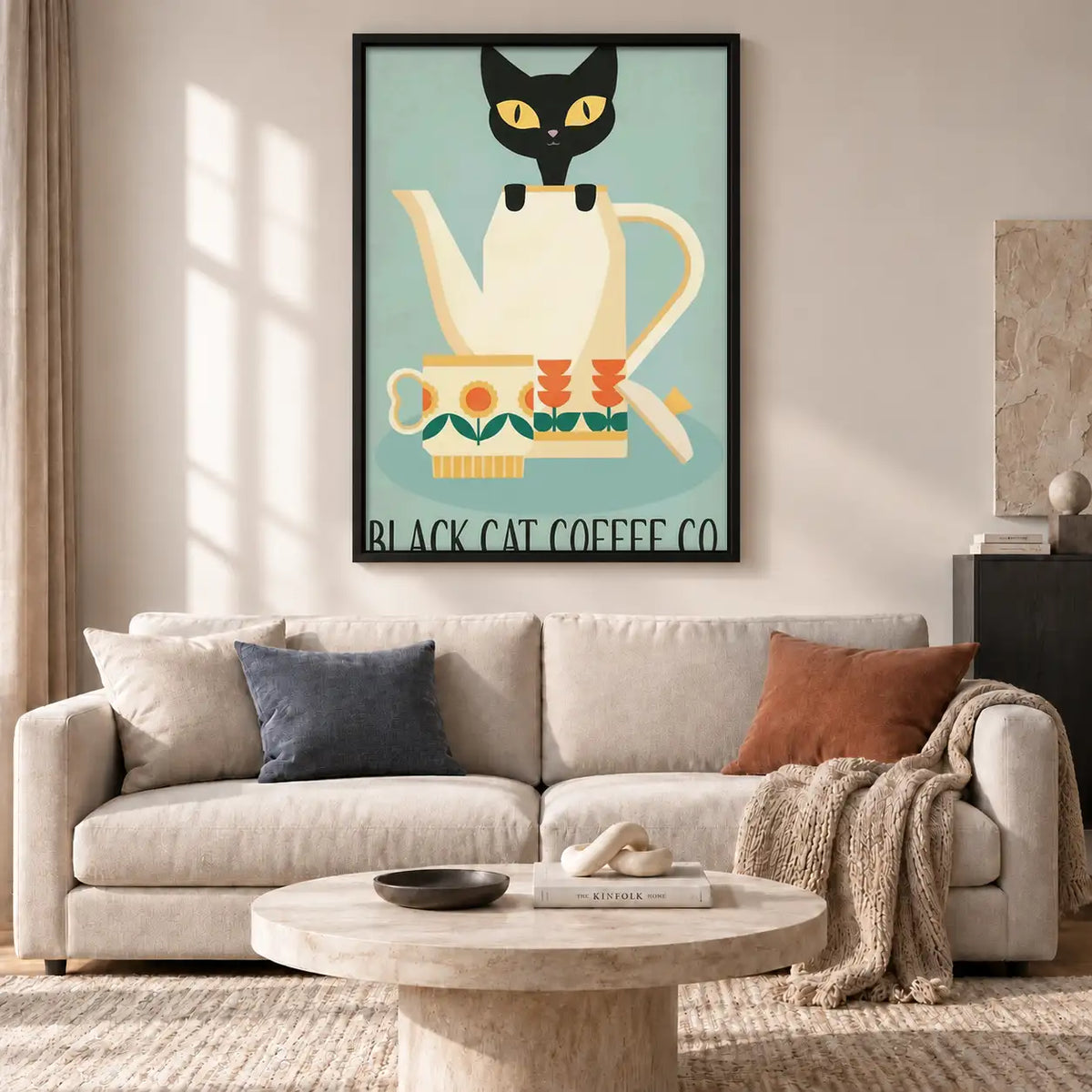 Black Cat Coffee Company Wall Art 2
