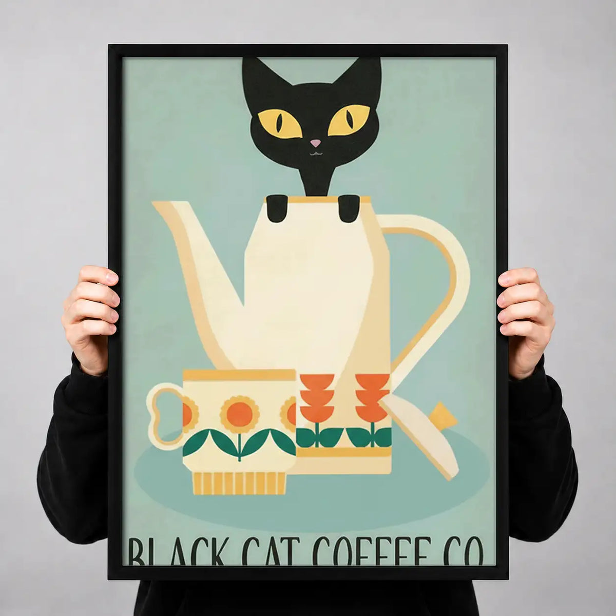 Black Cat Coffee Company Wall Art 3