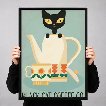 Black Cat Coffee Company Wall Art 3