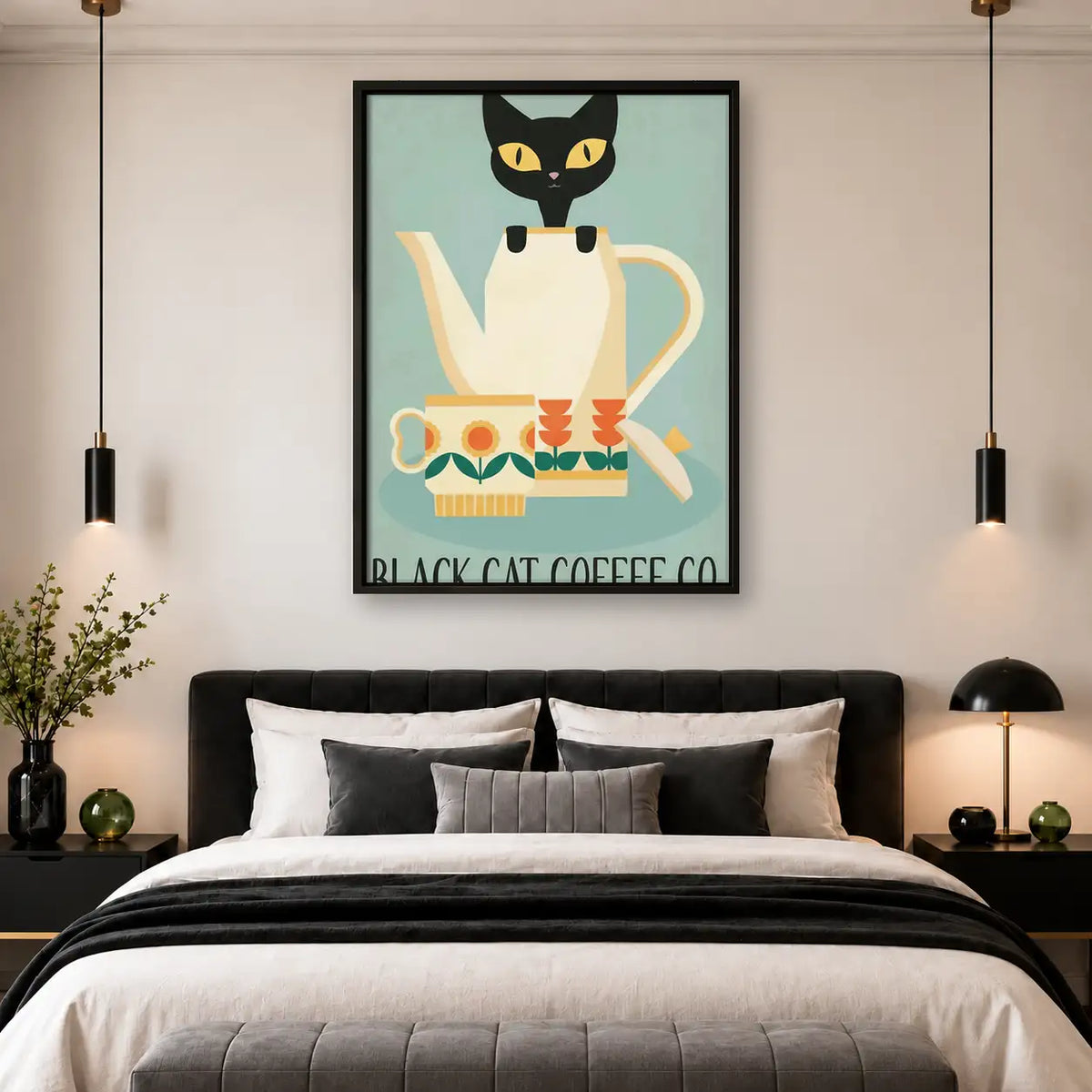 Black Cat Coffee Company Wall Art 4