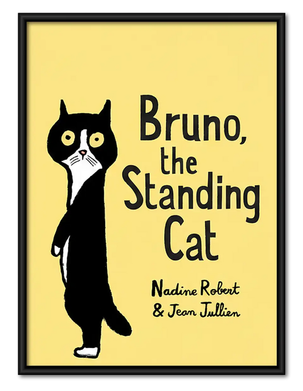 Bruno the Standing Cat Wall Art