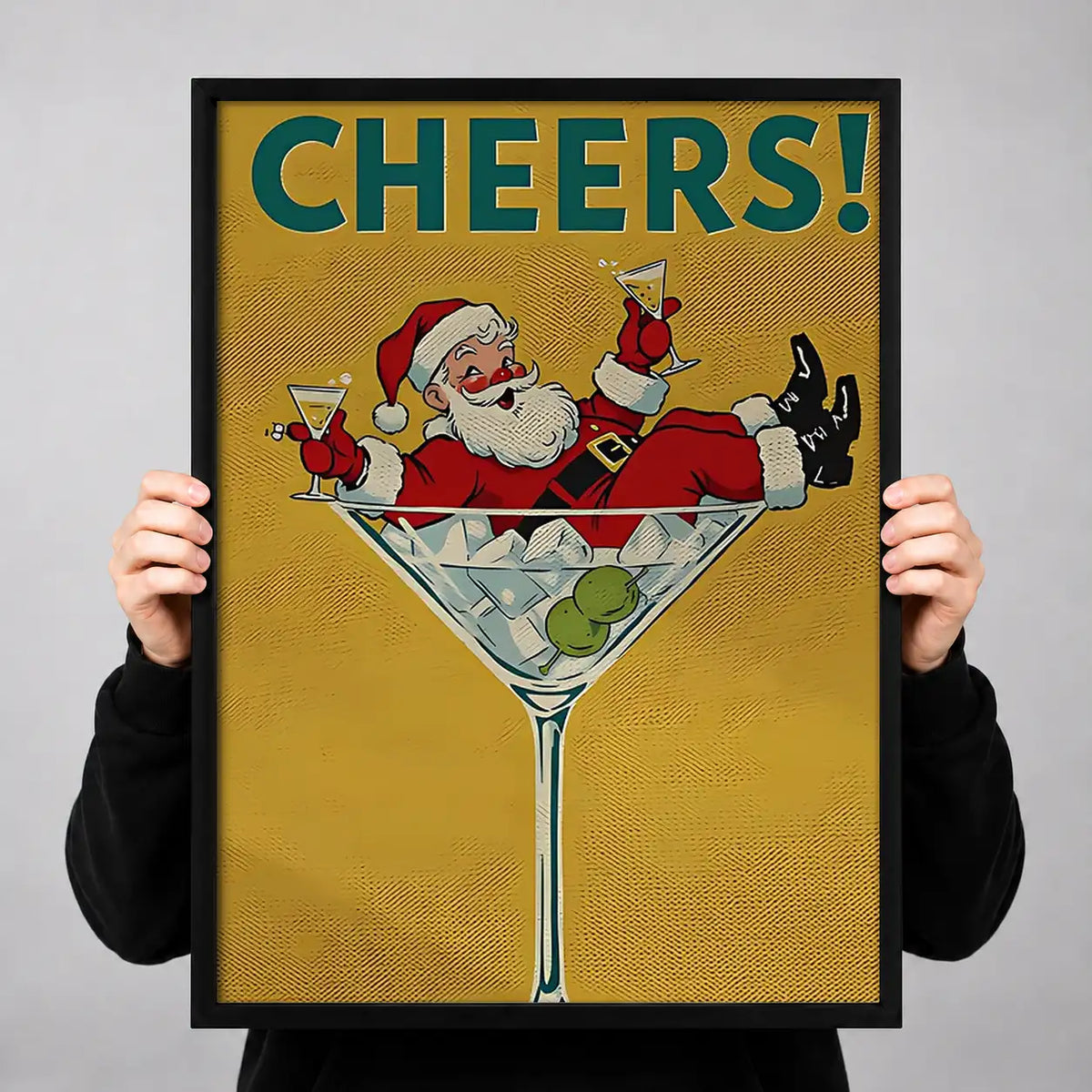 Cheers Animal Cocktail Party Wall Art 3