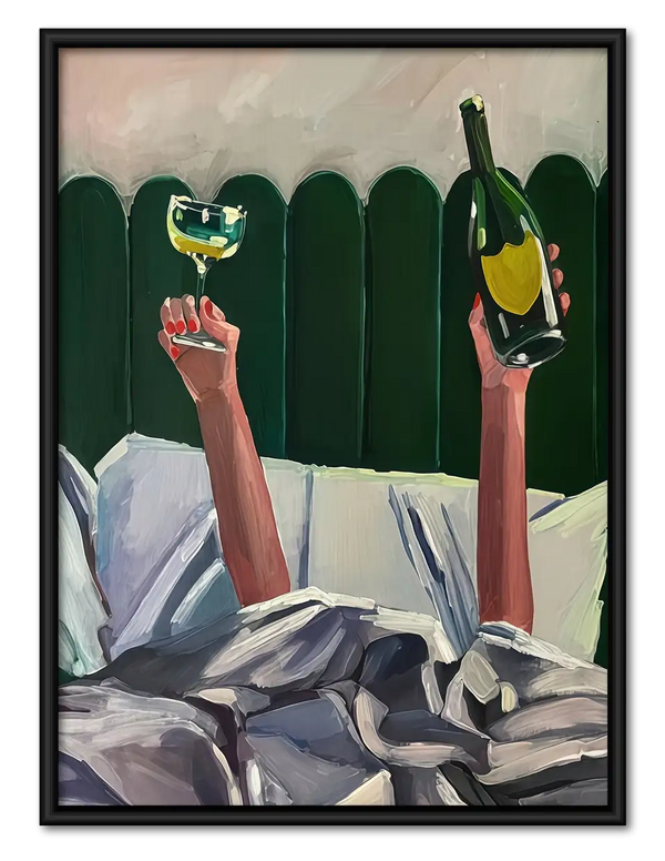 Cocktails by the Pool Wall Art