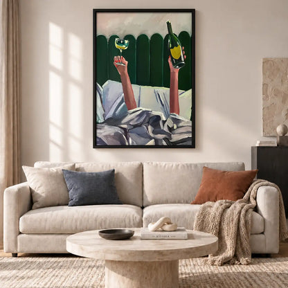 Cocktails by the Pool Wall Art 2